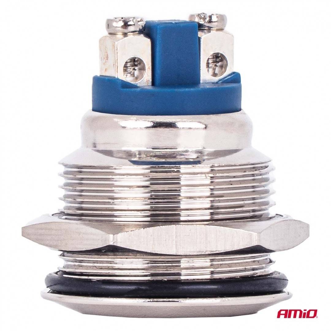 Intrerupator/comutator 19 mm, 5 A, 12/230 V Amio