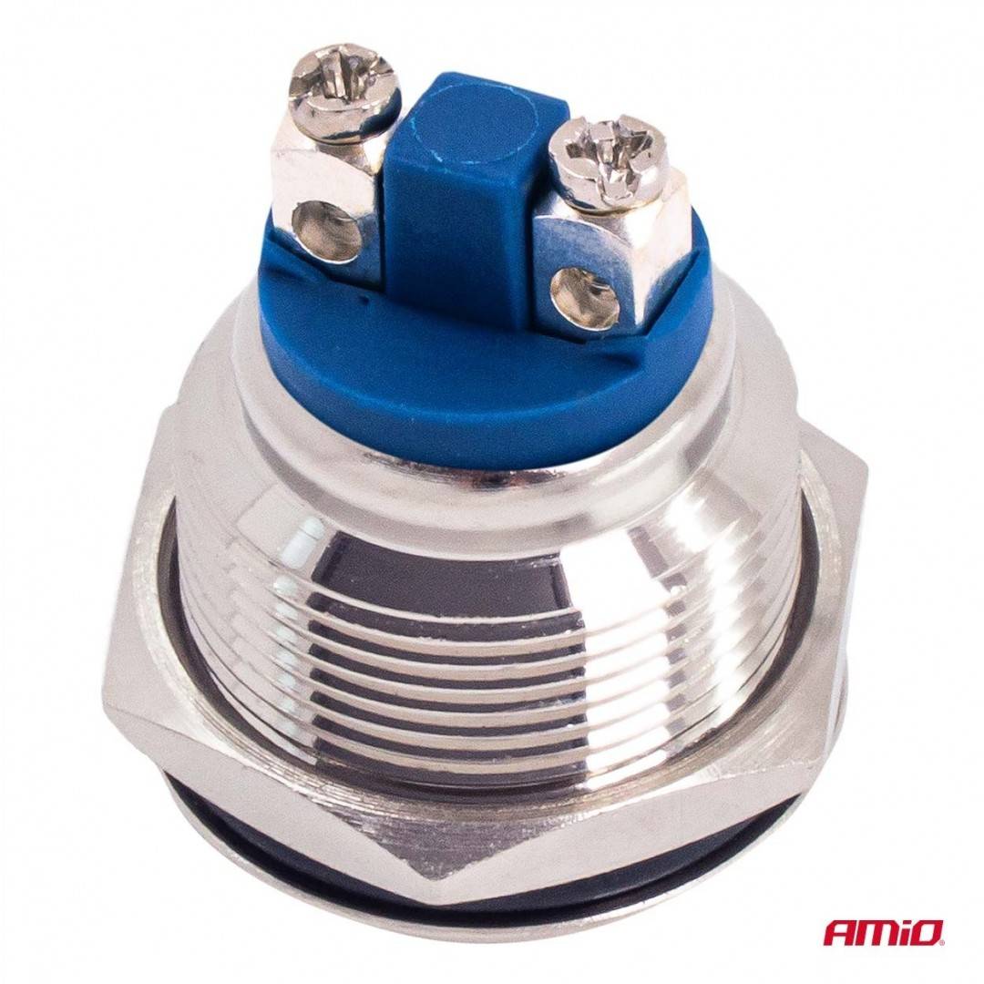Intrerupator/comutator 19 mm, 5 A, 12/230 V Amio