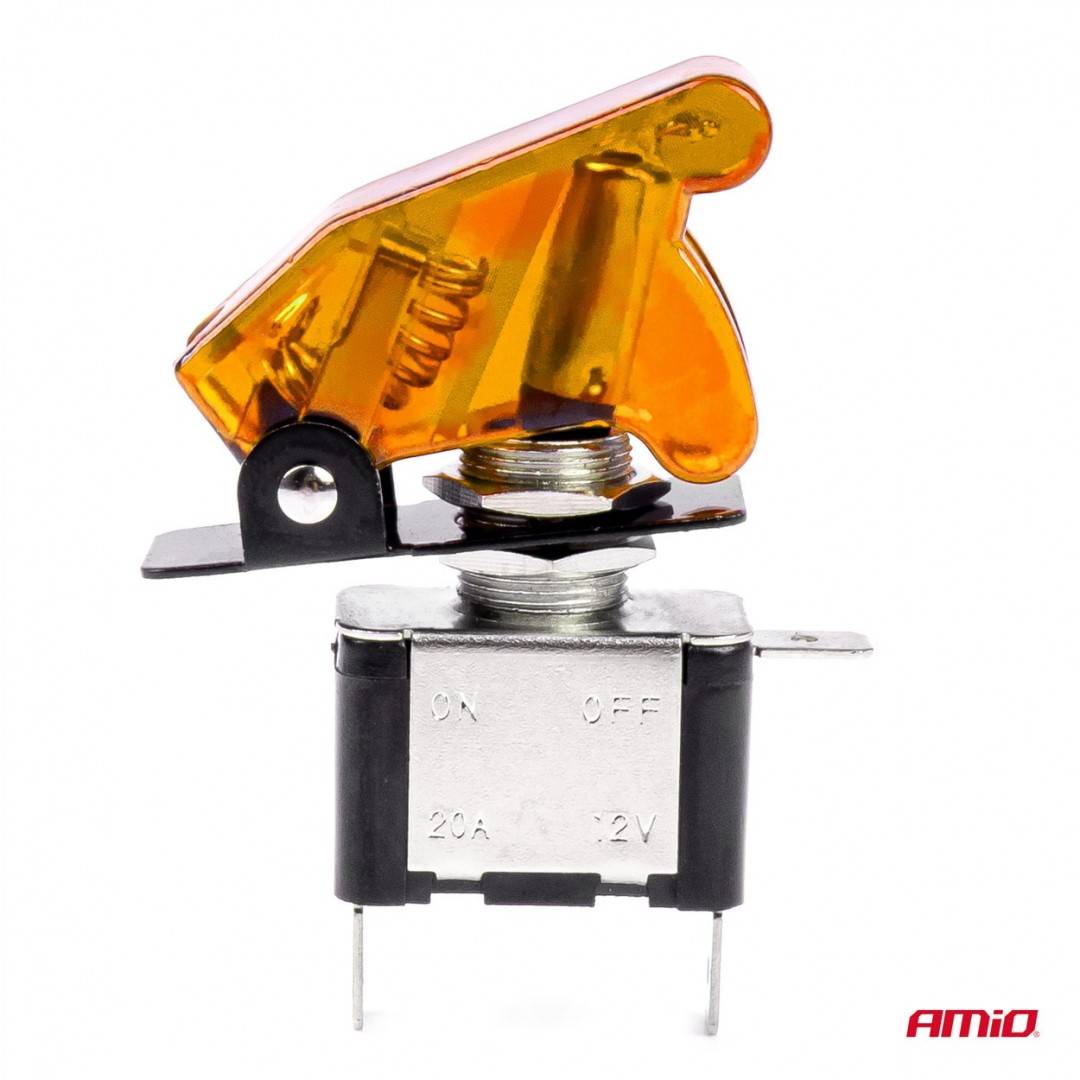 Intrerupator/comutator portocaliu 12/24V AMIO