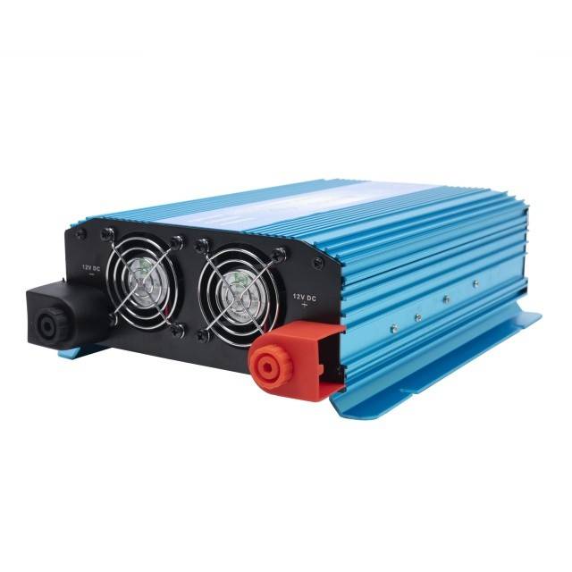 Invertor de tensiune PNI SP1000W cu sinusoida pura, alimentare 12V