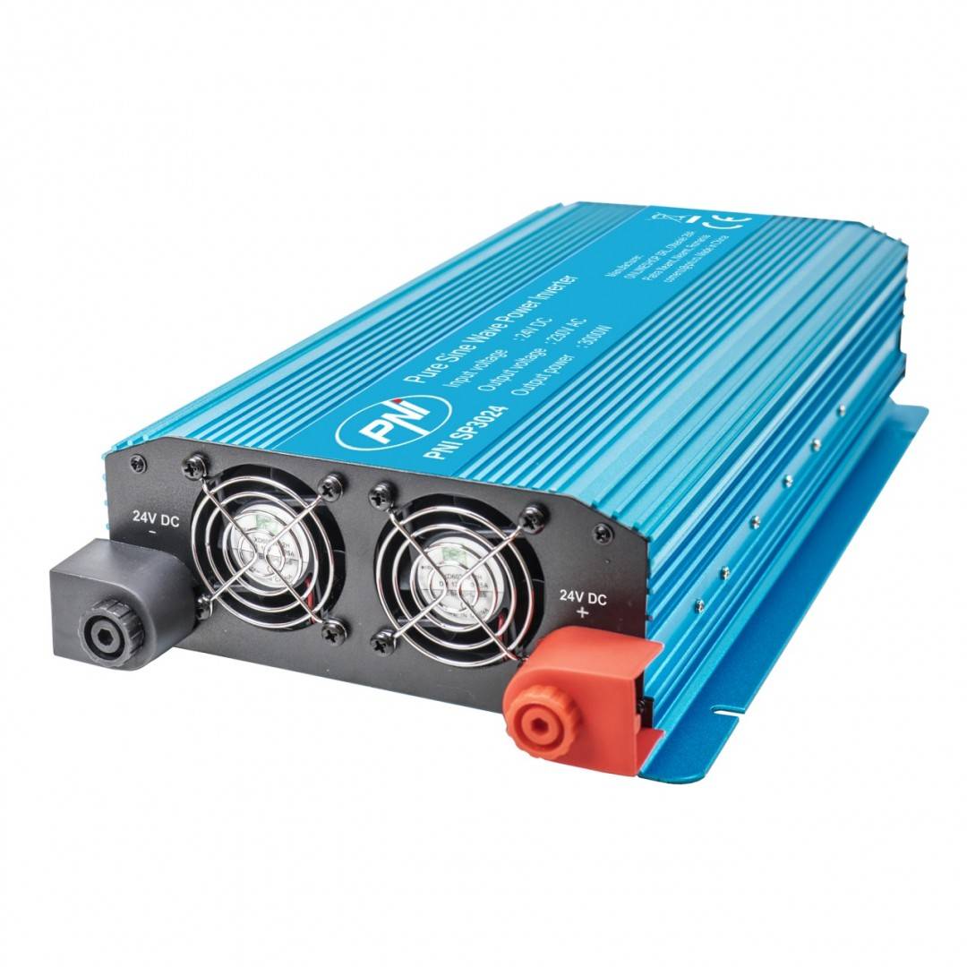 Invertor de tensiune PNI SP3024 alimentare 24V iesire 230V 3000W sinusoida pura