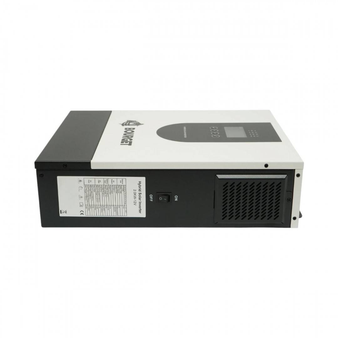 Invertor solar hibrid 2kW, 12V, MPPT 100A, monofazic OFF-GRID Bourget