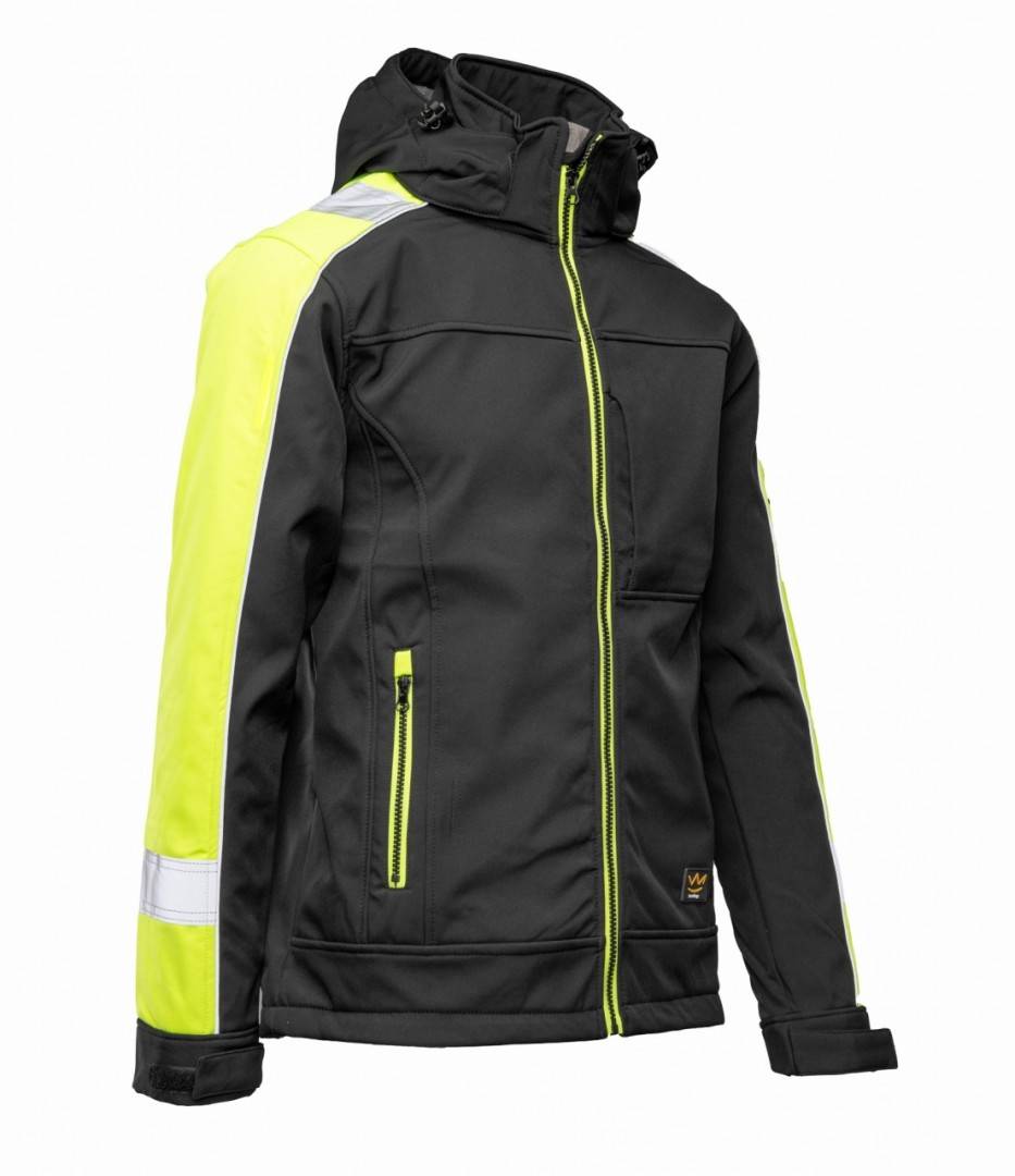 Jacheta Softshell Rival Seven Kings Negru/Galben