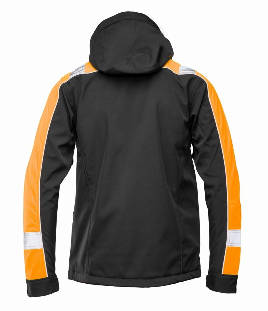 Jacheta Softshell Seven Kings negru-portocaliu