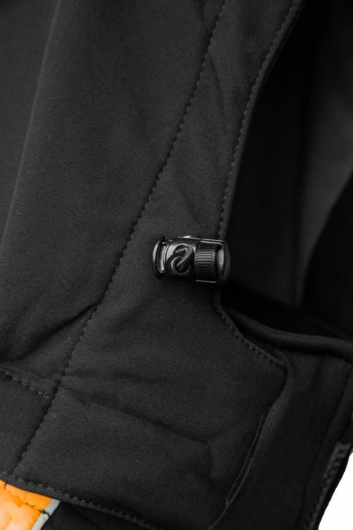 Jacheta Softshell Seven Kings negru-portocaliu