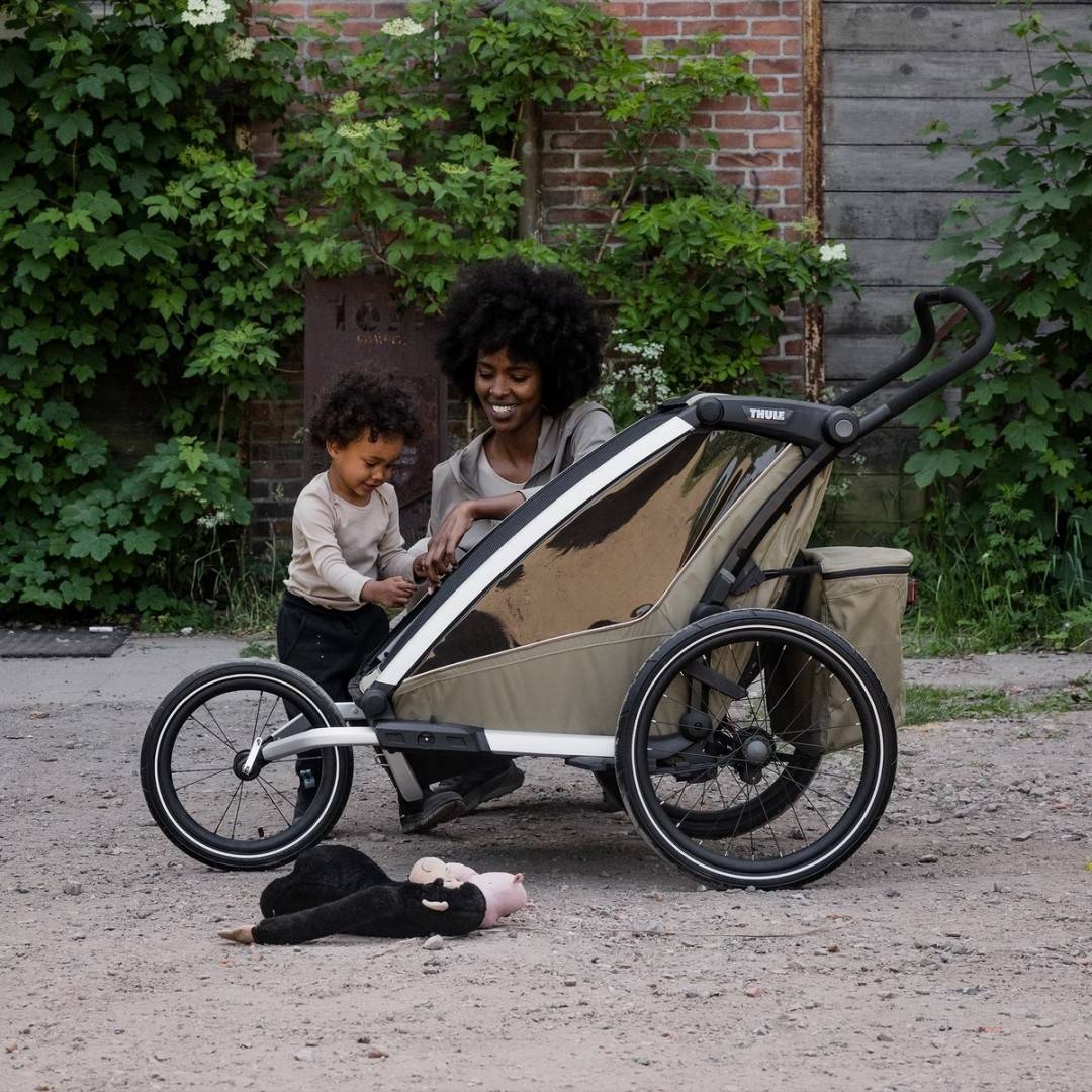Kit 2 all-terrain pentru caruciorul multisport Thule Chariot 2 pentru 1 copil