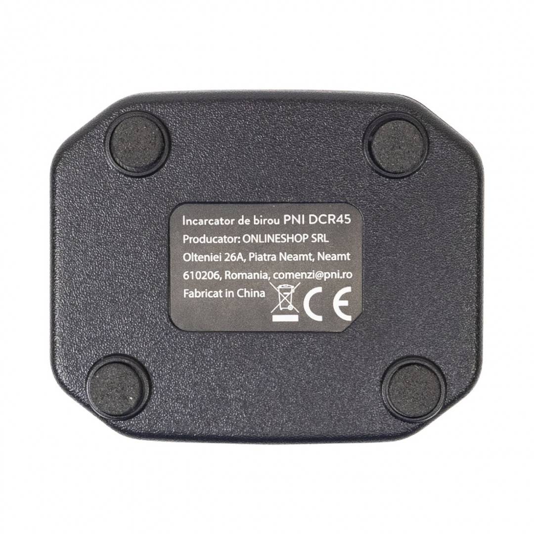 Kit 2 statii radio portabile PNI PMR R45 PRO 446MHz, 0.5W, 99CH programabile, 16 PMR, VOX, TOT, BCL, Scan, Roger Beep