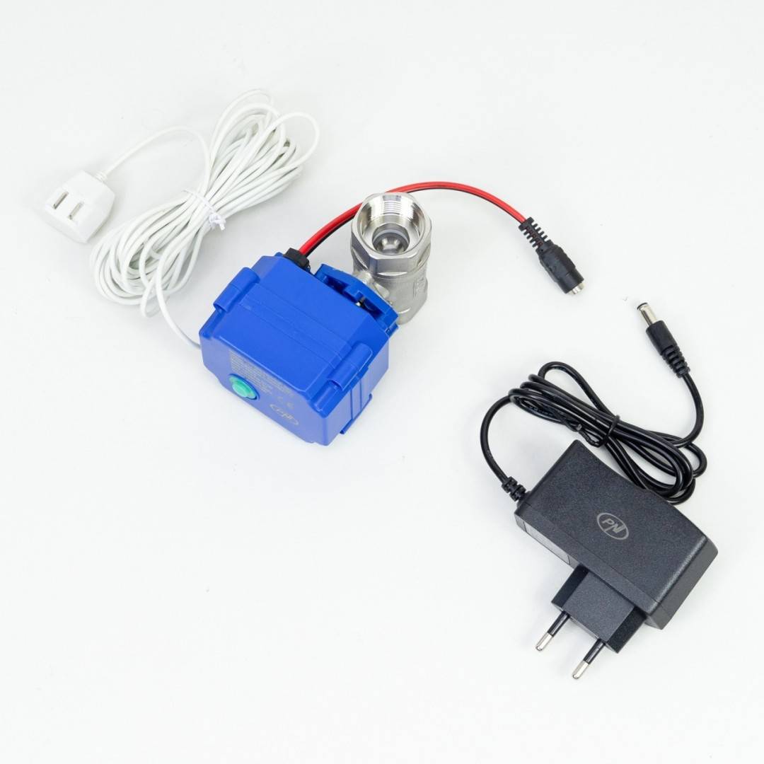 Kit anti-inundatie PNI SV100 PRO senzor si electrovalva DN20 3/4, 1.0MPa, IP65
