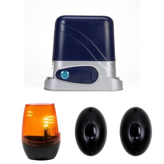 Kit automatizare porti PNI AP800D, motor, fotocelule, telecomanda, lampa, 230V, 1100 N si 800KG poarta culisanta