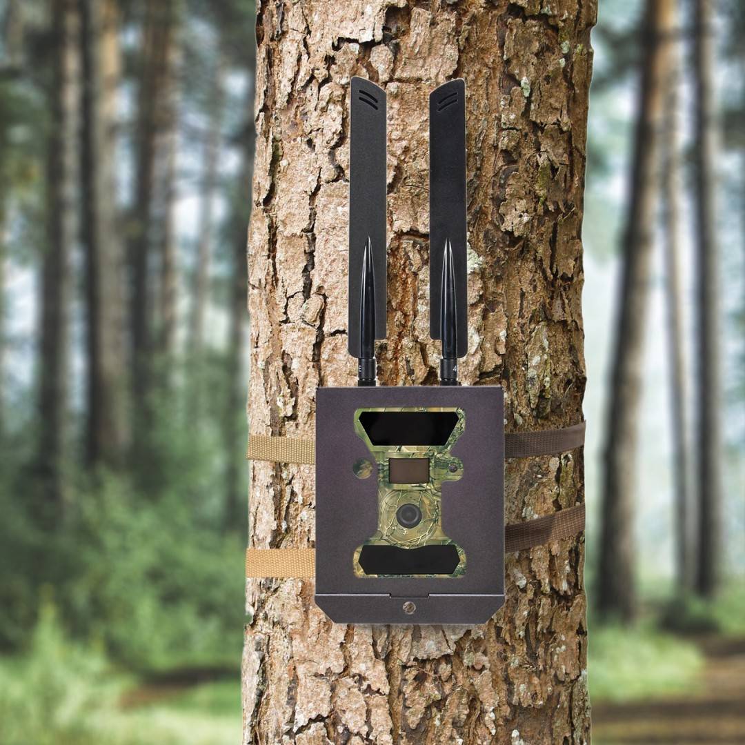 Kit camera vanatoare PNI Hunting 400C PRO 24MP include carcasa si sufa securitate