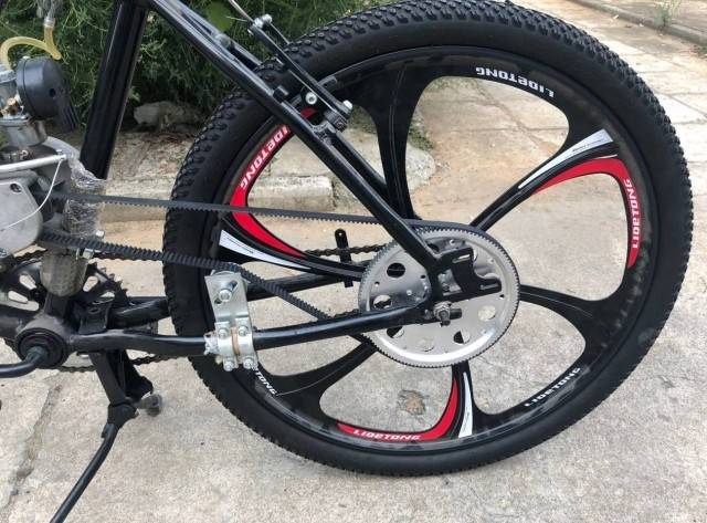 Kit conversie curea transmisie motor bicicleta (2 timpi)