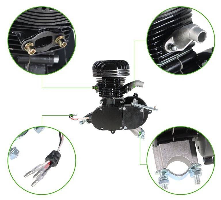 Kit motor bicicleta 100cc 2 TIMPI