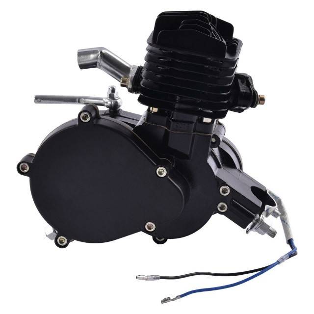 Kit motor bicicleta 80cc 2 TIMPI (Negru)