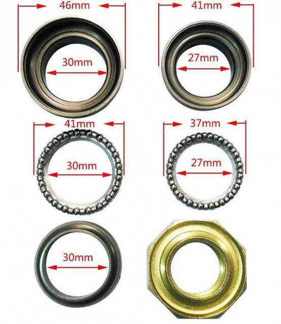 Kit rulmenti ghidon scuter chinezesc GY6 4T 50-80cc