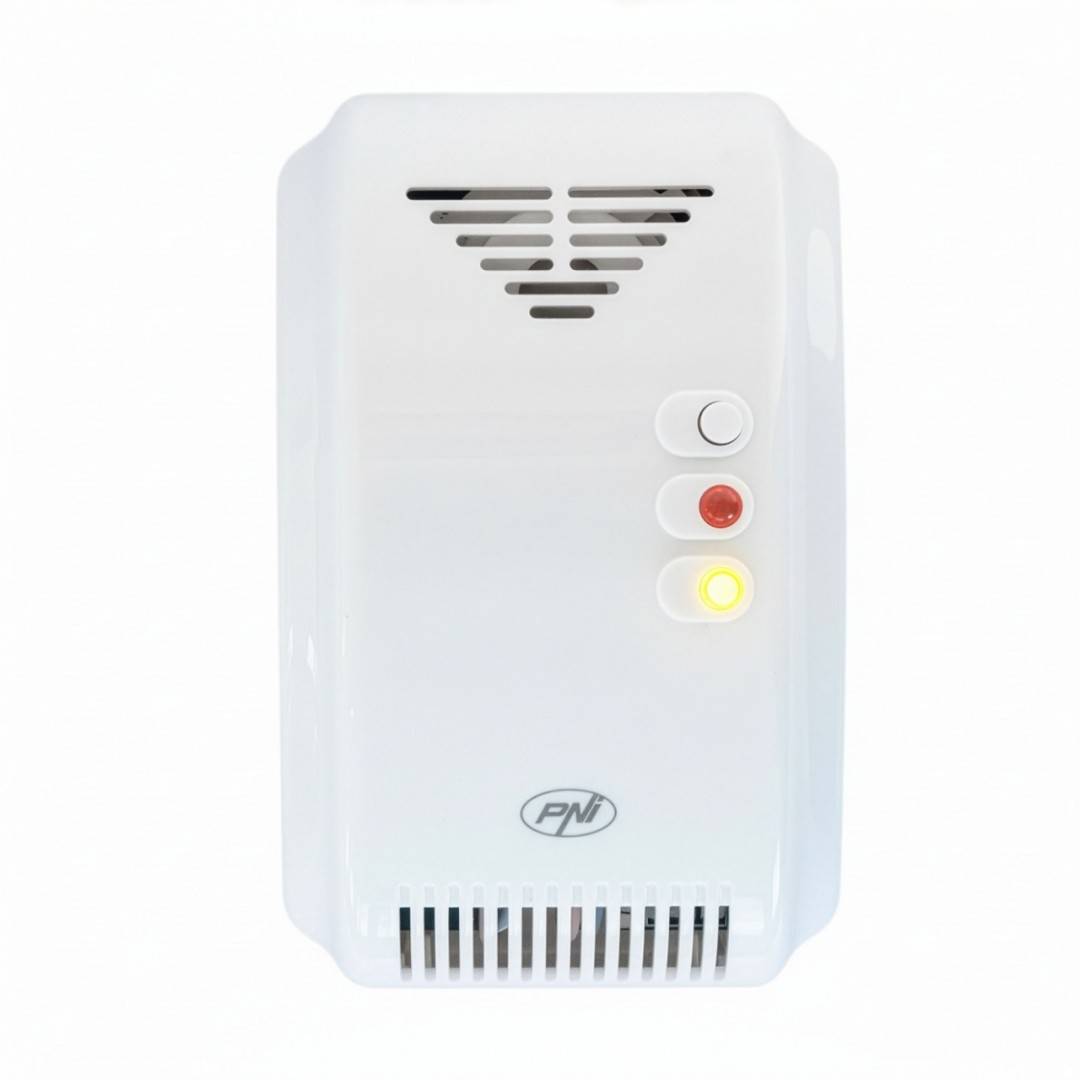 Kit senzor de gaz si electrovalva PNI Safe House 230 3/4 inch, alarma sonora si luminoasa