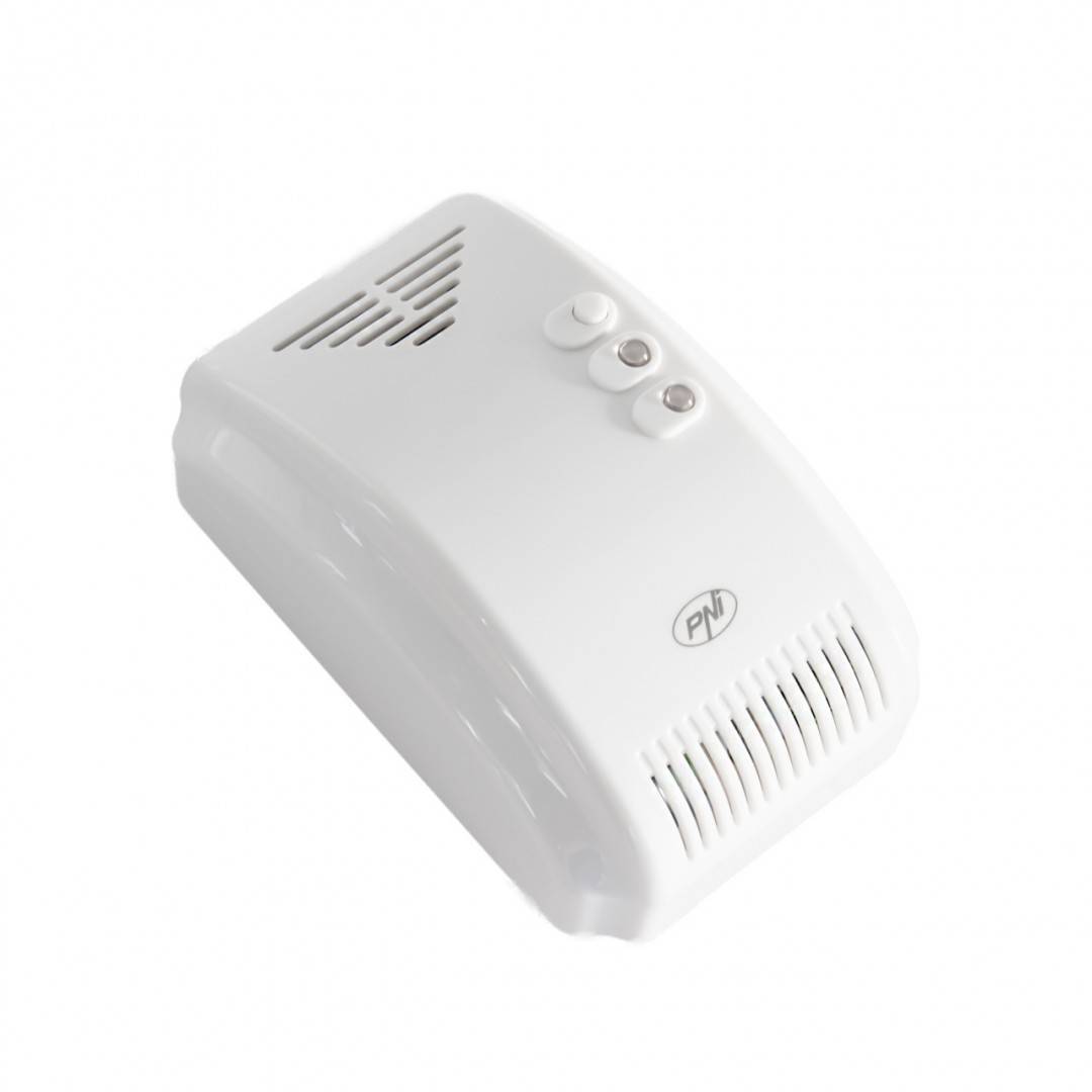 Kit senzor de gaz si electrovalva PNI Safe House 230 3/4 inch, alarma sonora si luminoasa