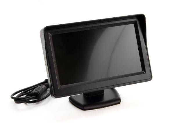 Kit senzori parcare + camera 4.3 LED