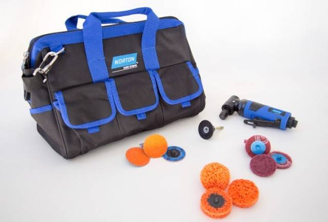 KIT STARTER MINI polizor unghiular drept, Norton