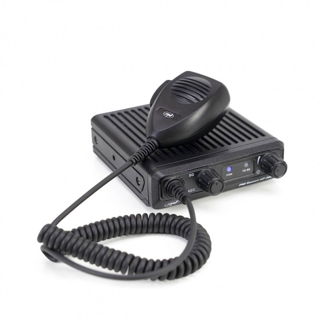 Kit Statie radio CB PNI Escort HP 2020 un singur canal 22 cu antena CB PNI S75 cu magnet