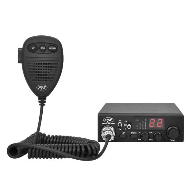 Kit Statie radio CB PNI Escort HP 8000L si Modul de ecou si roger beep PNI ECH01
