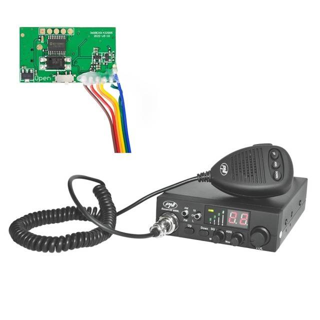 Kit Statie radio CB PNI Escort HP 8000L si Modul de ecou si roger beep PNI ECH01