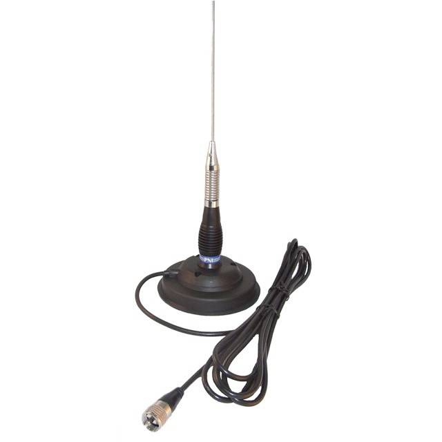 Kit Statie radio CB PNI ESCORT HP 8001L ASQ + Casti HS81 + Antena CB PNI ML100 cu magnet