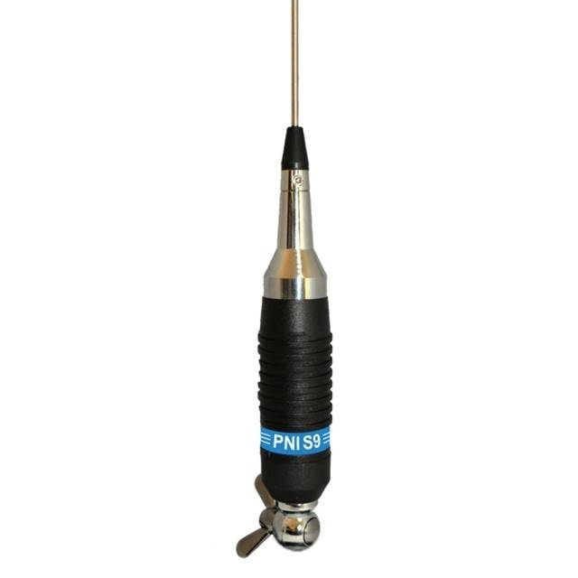 Kit Statie radio CB PNI ESCORT HP 8001L ASQ + Casti HS81 + Antena CB PNI S9 cu magnet