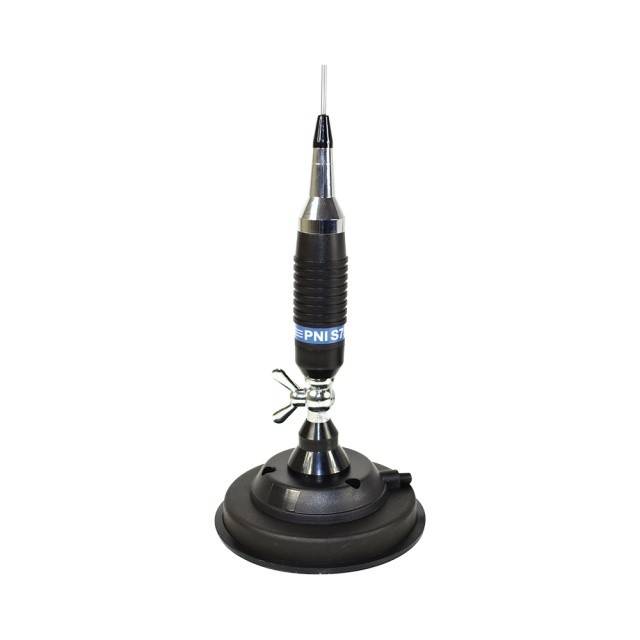 Kit Statie radio CB PNI ESCORT HP 8024 ASQ + Antena CB PNI S75 cu magnet