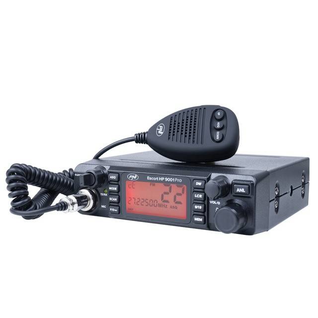 Kit Statie radio CB PNI ESCORT HP 9001 PRO ASQ + Antena CB PNI ML145 cu magnet 145/PL