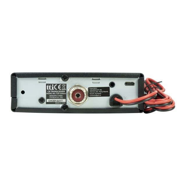 Kit Statie radio CB TTi TCB-550 EVO + Antena PNI ML70 cu magnet, 70cm, 26-30MHz, 200W