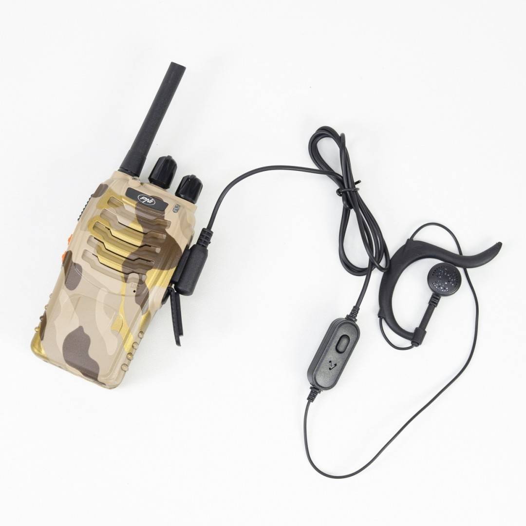 Kit Statii radio portabile PNI PMR R40 CAMO 0.5W, 16 canale, tonuri 50 CTCSS si 104 DCS, ASQ, TOT, monitor, set 6 bucati