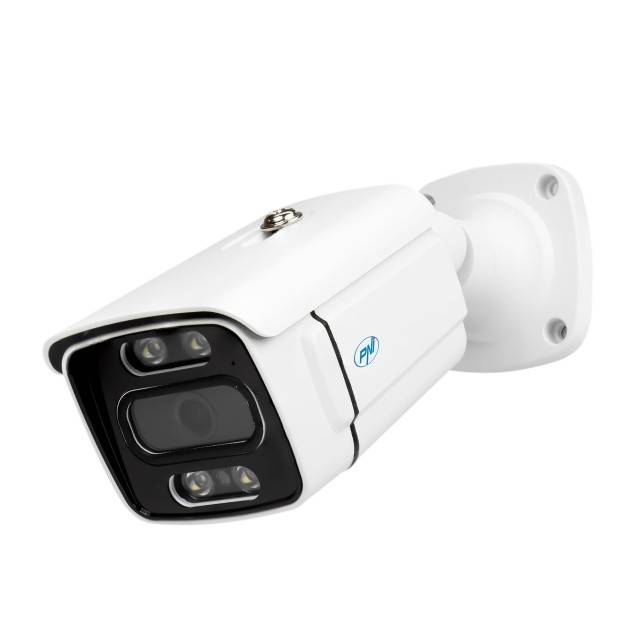 Kit supraveghere video PNI House IPMAX POE 3, NVR cu 4 porturi POE, ONVIF si 4 camere cu IP 3MP, de exterior, Power over Ethernet, detectie chip,