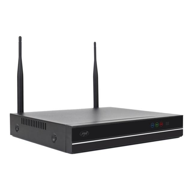 Kit supraveghere video PNI House WiFi660 NVR 8 canale si 4 camere wireless de exterior 3MP, P2P, IP66