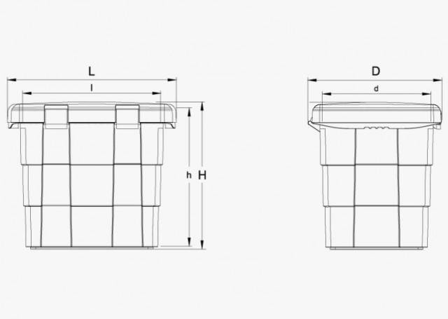Lada scule PITBOX 655X520X570