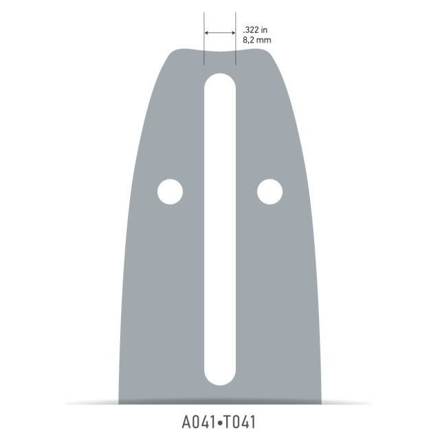 Lama drujba + 2 lanturi Oregon 26 dinti - pas 3/8 - 35cm - 1.3mm (originala)