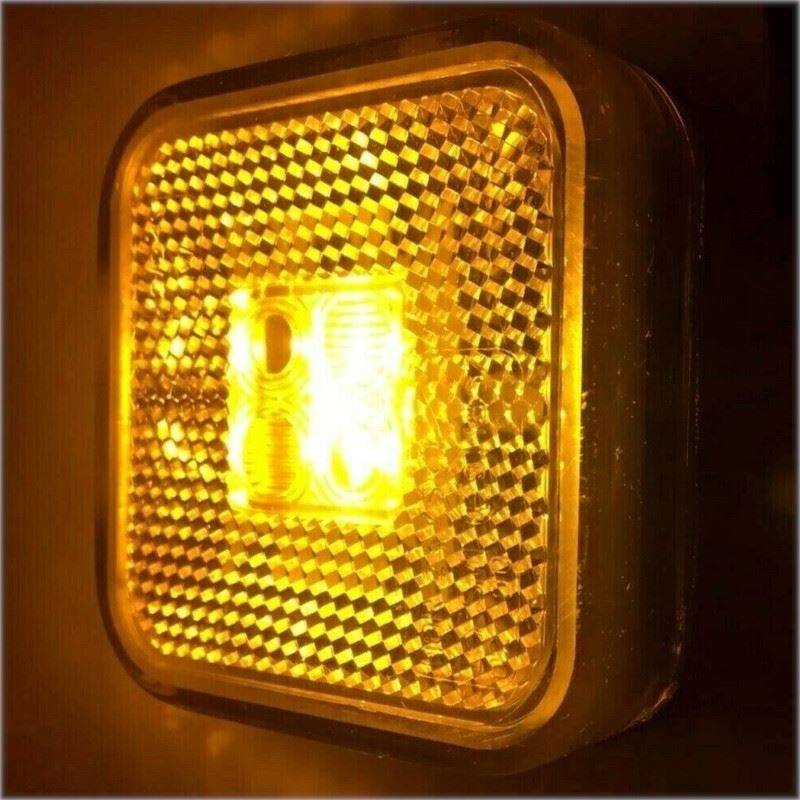 Lampă de gabarit LED portocalie