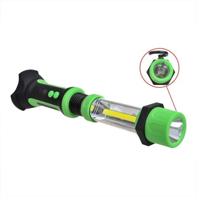 Lampă flexibilă COB LED reîncărcabilă cu cârlig și magnet