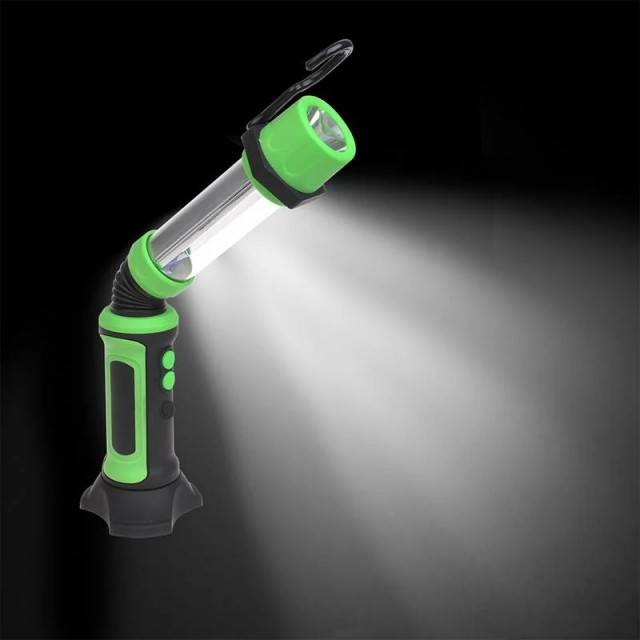 Lampă flexibilă COB LED reîncărcabilă cu cârlig și magnet