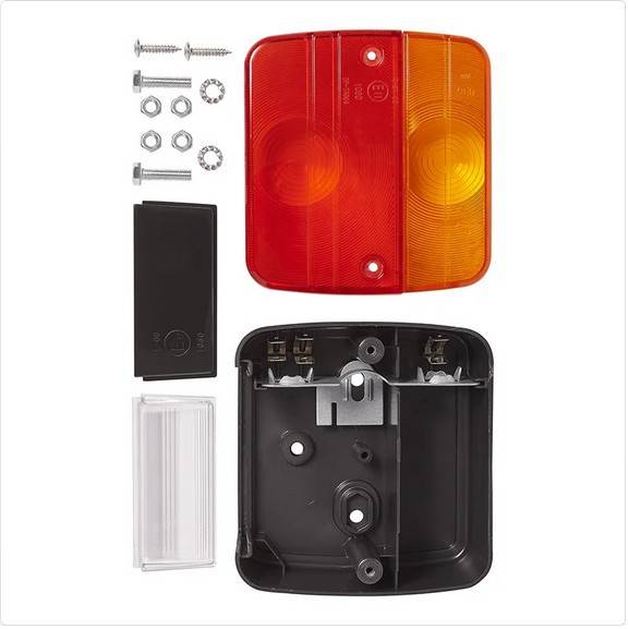Lampa 4 functii 98x104mm