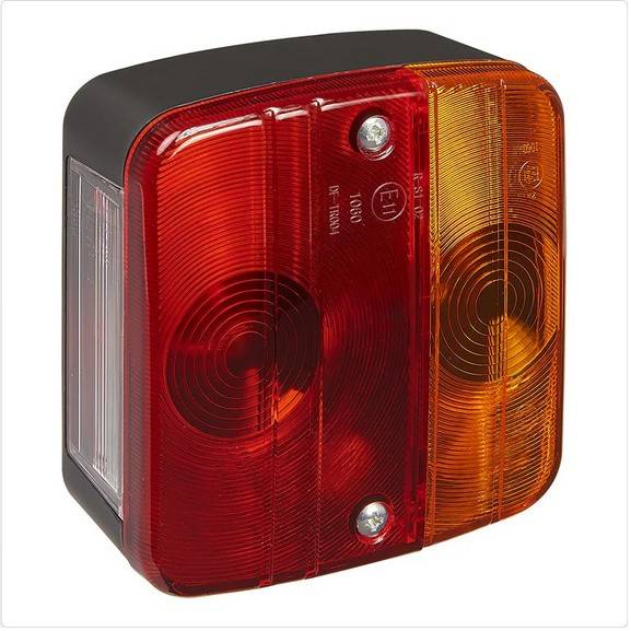 Lampa 4 functii 98x104mm