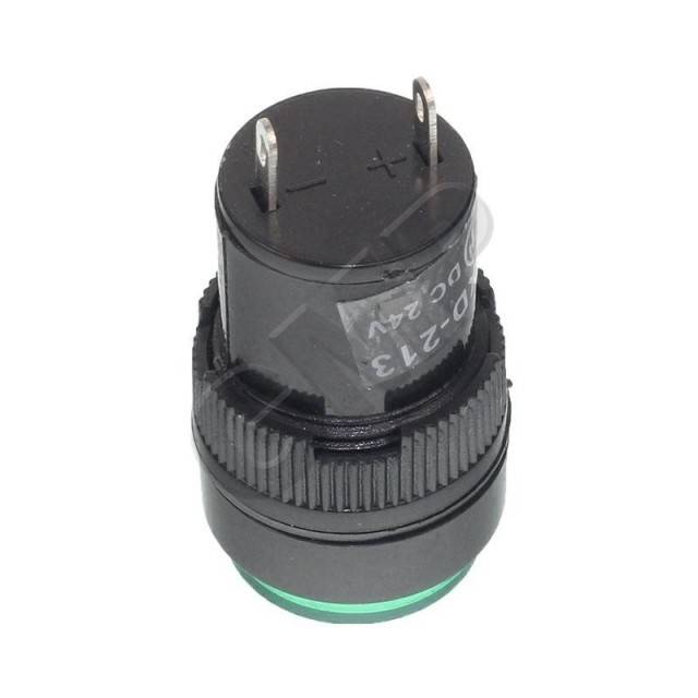 Lampa avertizare bord verde