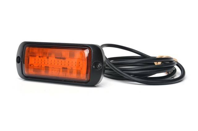 Lampa avertizare STROBO led, lumina portocalie WAS