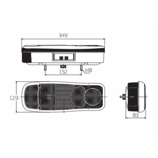 LAMPA DREAPTA CAMION