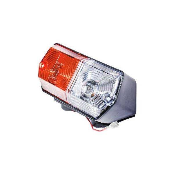 Lampa fata galben si alb dreapta fata U-650 LSF-3S 12.5x8 cm