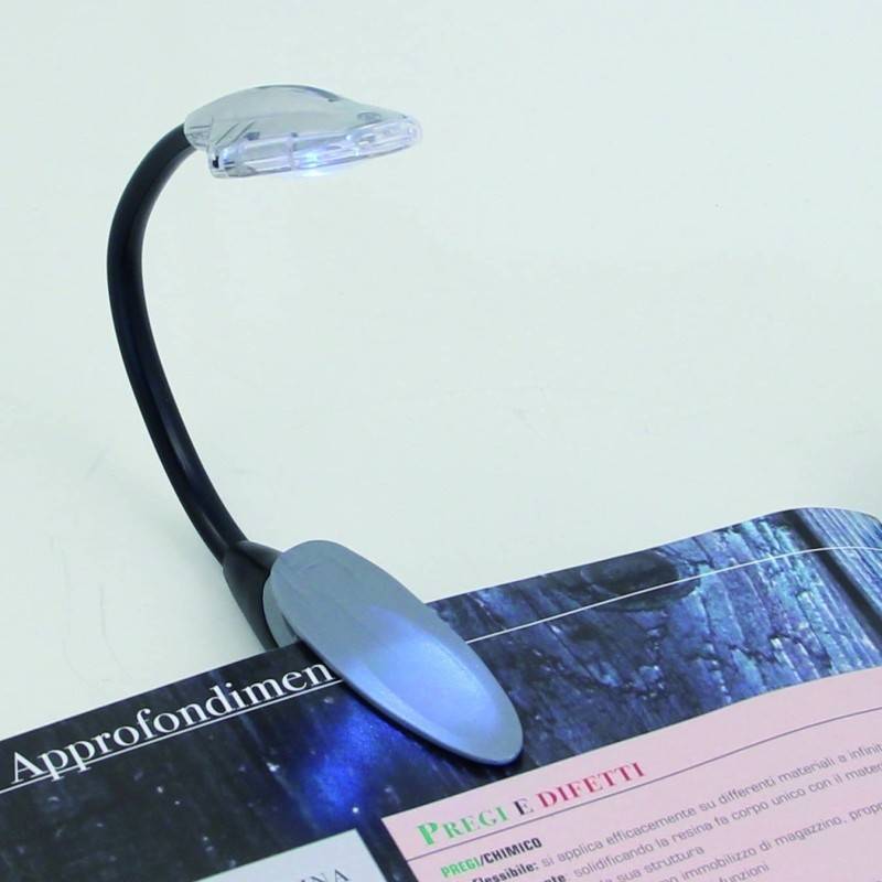 Lampa flexibila cu baterii si prindere