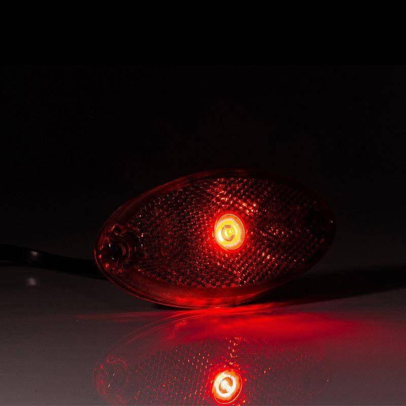 Lampa gabarit 102x45 cu LED, rosie, Fristom