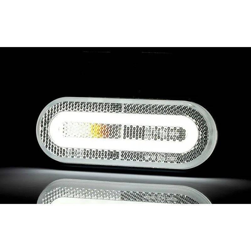 Lampa gabarit 121x47, LED, alba, Fristom