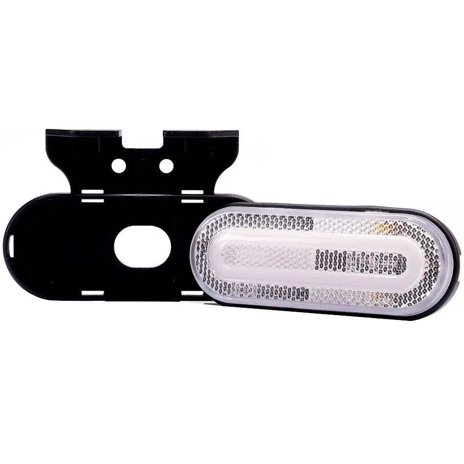 Lampa gabarit 121x47, LED, alba, Fristom