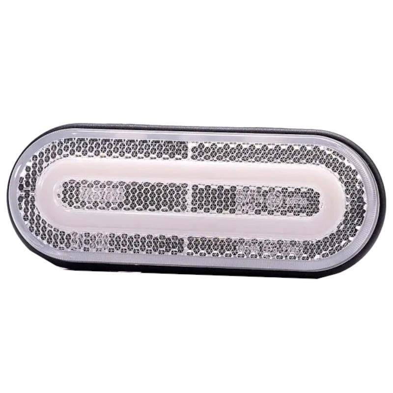 Lampa gabarit 121x47, LED, alba, Fristom