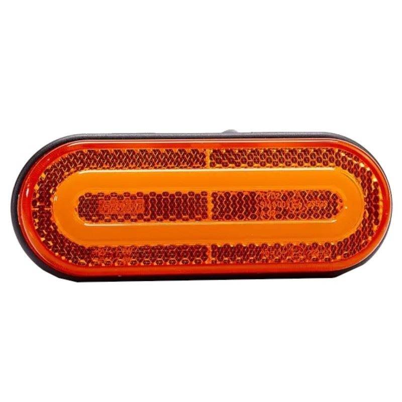 Lampa gabarit 121x47, LED, galbena, Fristom